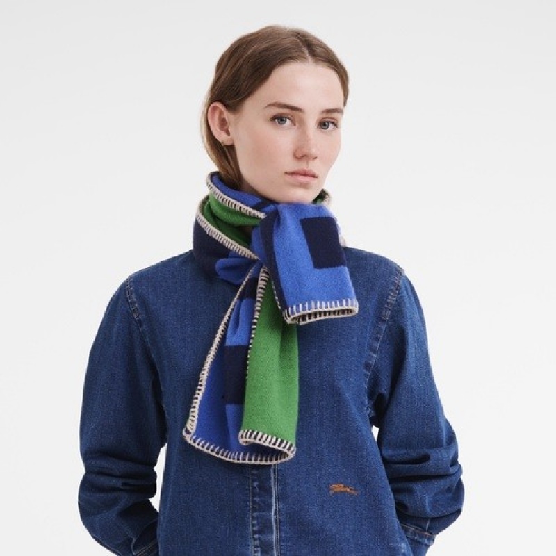 Navy Longchamp Le Pliage Lgp Poney Scarf | SN-LCMP48908