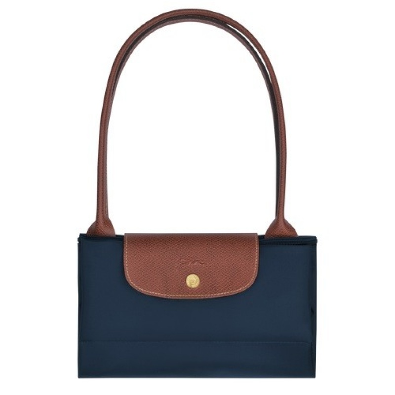 Navy Longchamp Le Pliage Original L Tote Bag | SN-LCMP47982