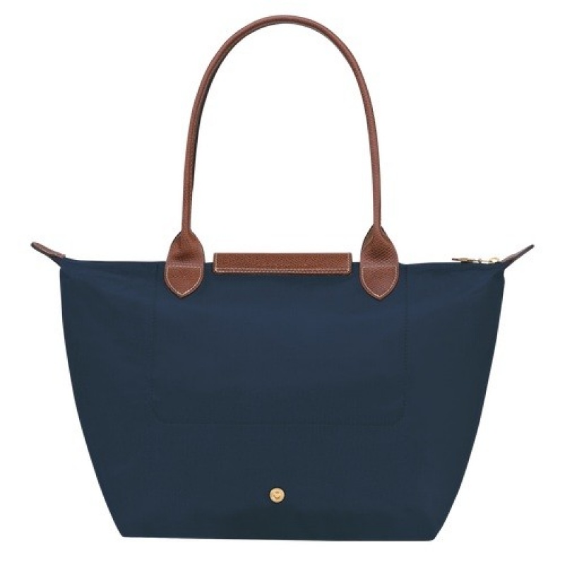 Navy Longchamp Le Pliage Original M Tote Bag | SN-LCMP47979