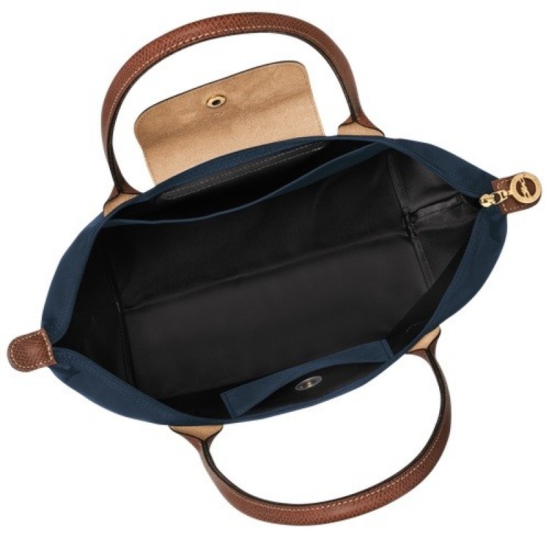 Navy Longchamp Le Pliage Original M Tote Bag | SN-LCMP47979