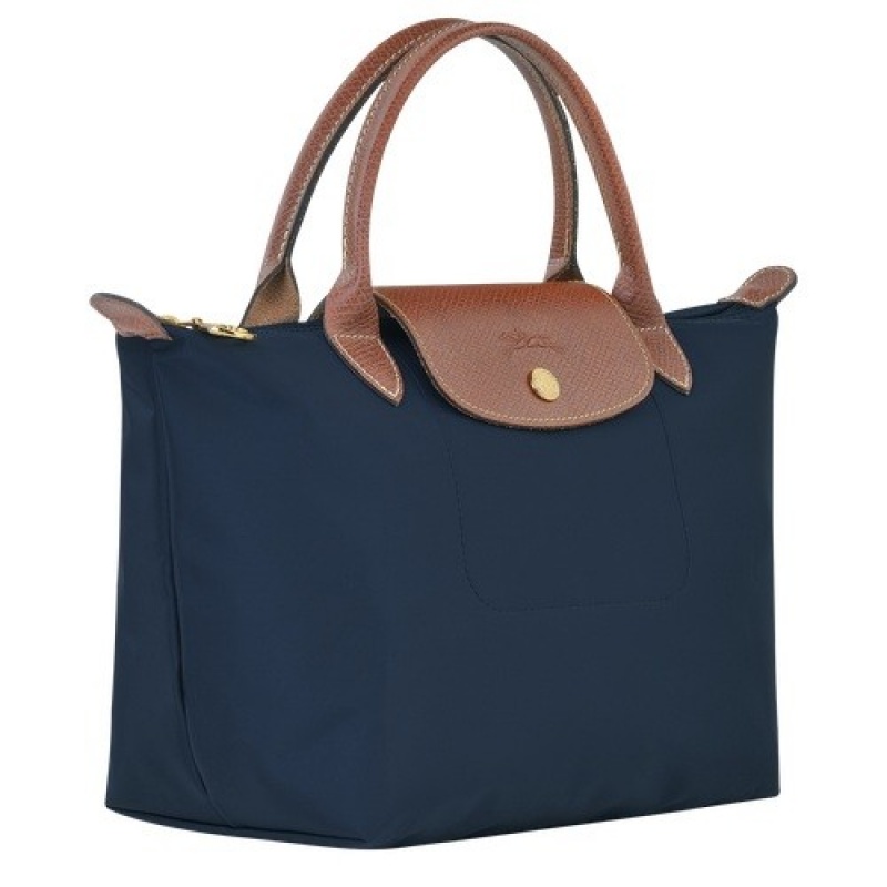 Navy Longchamp Le Pliage Original S Handbag | SN-LCMP47735