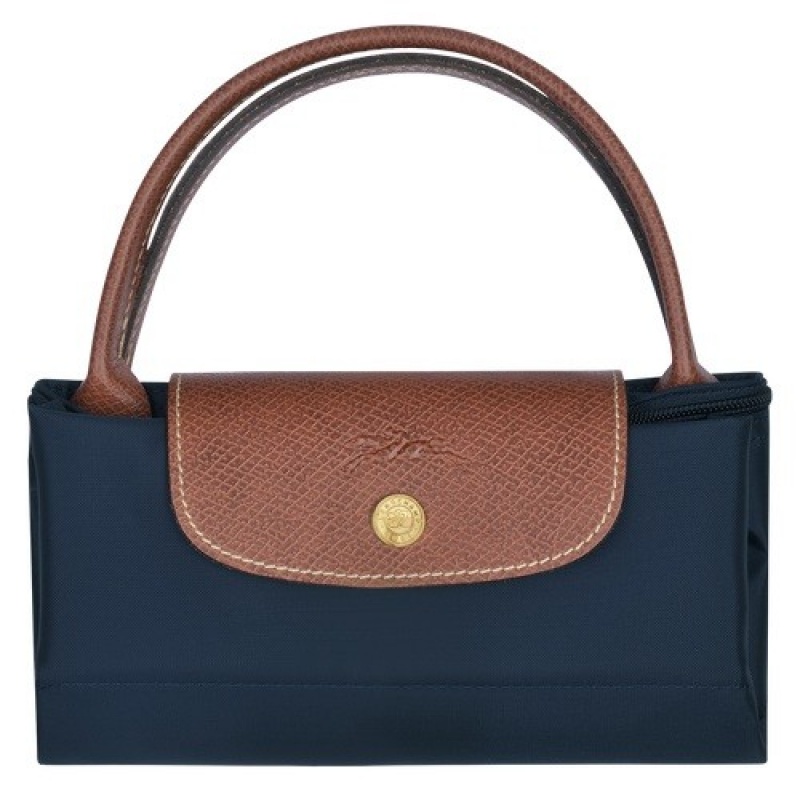 Navy Longchamp Le Pliage Original S Handbag | SN-LCMP47735