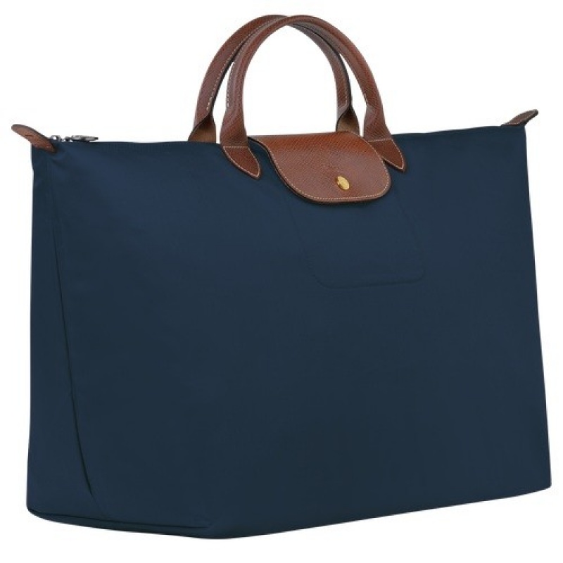 Navy Longchamp Le Pliage Original S Travel Bag | SN-LCMP49300