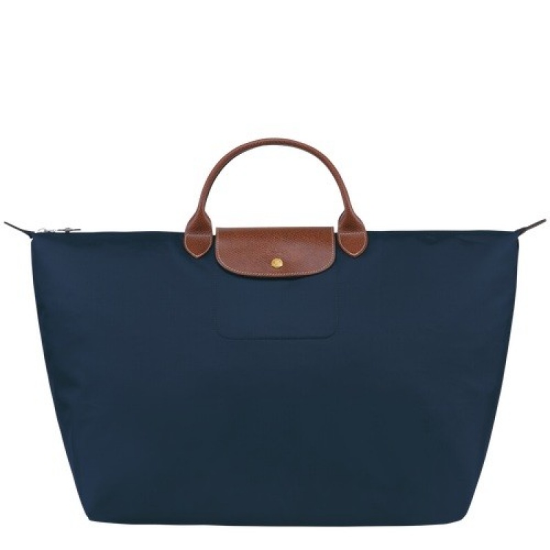 Navy Longchamp Le Pliage Original S Travel Bag | SN-LCMP49300