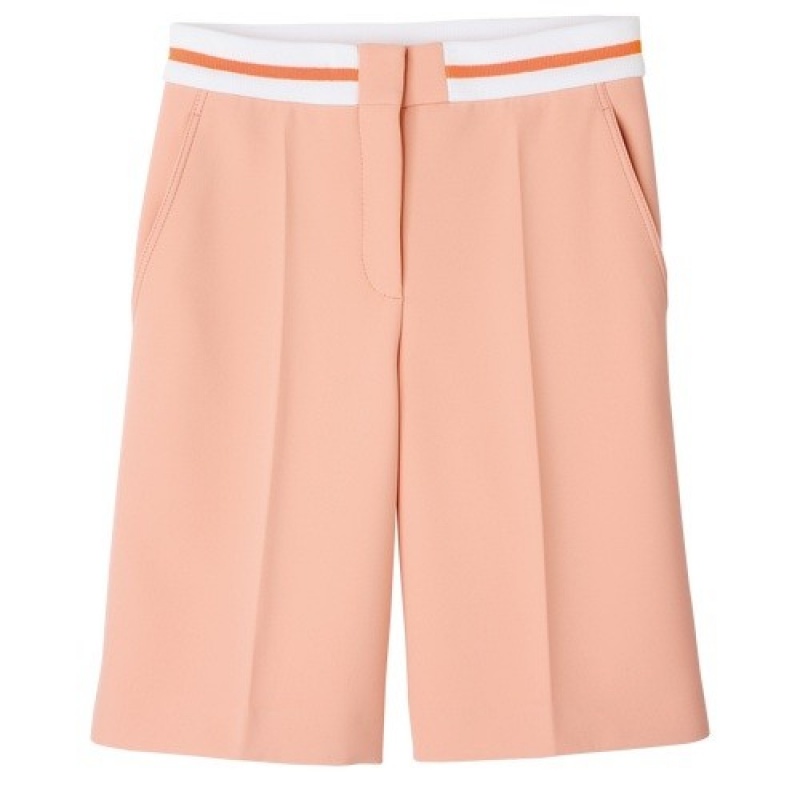 Nude Longchamp Bermuda Shorts | SN-LCMP48768