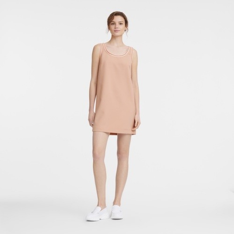 Nude Longchamp Dress | SN-LCMP48676