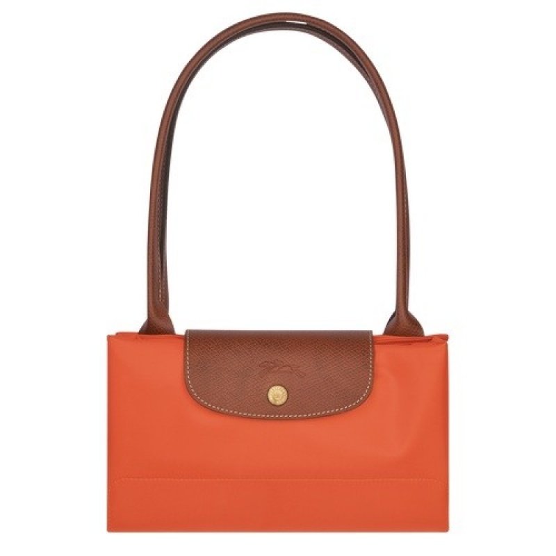 Orange Longchamp Le Pliage Original L Tote Bag | SN-LCMP48045