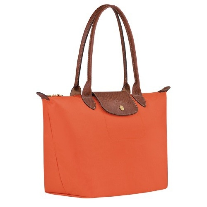 Orange Longchamp Le Pliage Original M Tote Bag | SN-LCMP48041