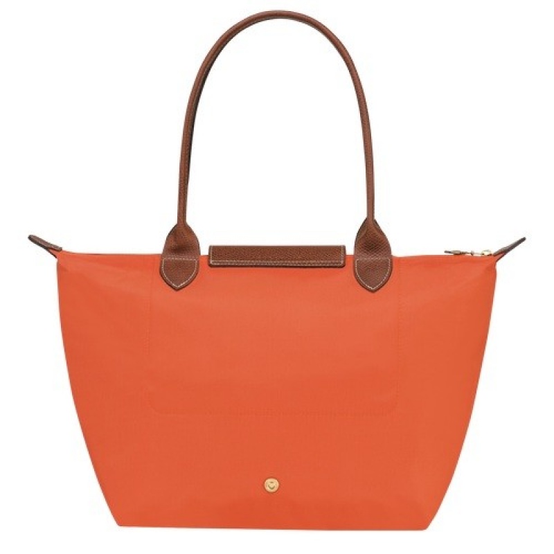 Orange Longchamp Le Pliage Original M Tote Bag | SN-LCMP48041