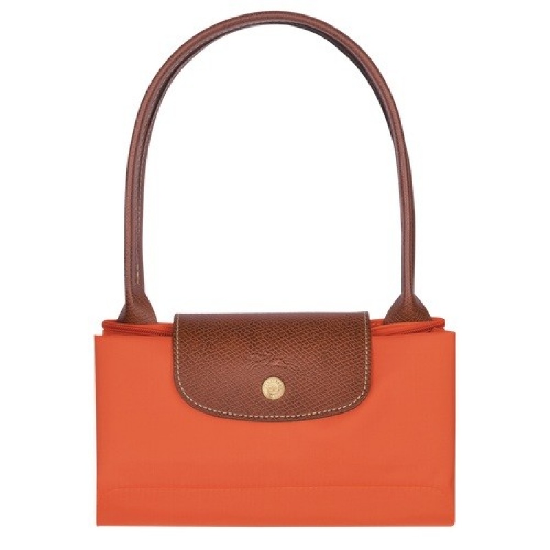 Orange Longchamp Le Pliage Original M Tote Bag | SN-LCMP48041