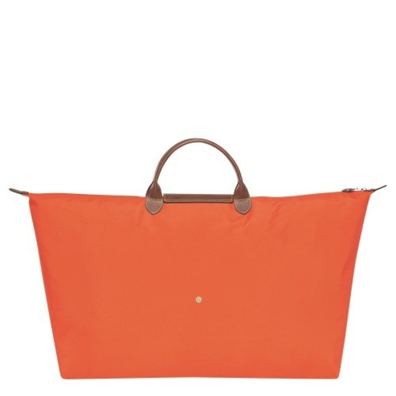 Orange Longchamp Le Pliage Original M Travel Bag | SN-LCMP49361