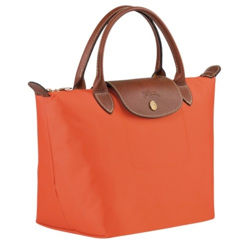 Orange Longchamp Le Pliage Original S Handbag | SN-LCMP47741