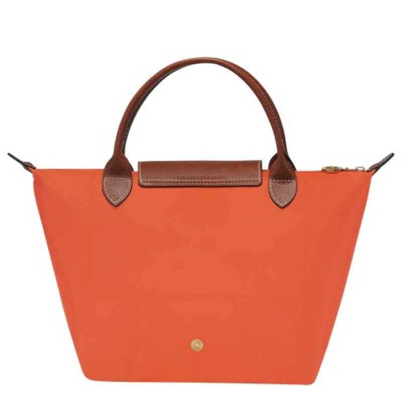 Orange Longchamp Le Pliage Original S Handbag | SN-LCMP47741