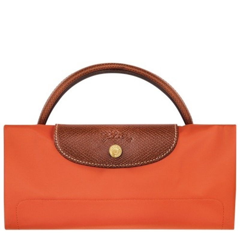 Orange Longchamp Le Pliage Original S Travel Bag | SN-LCMP49359