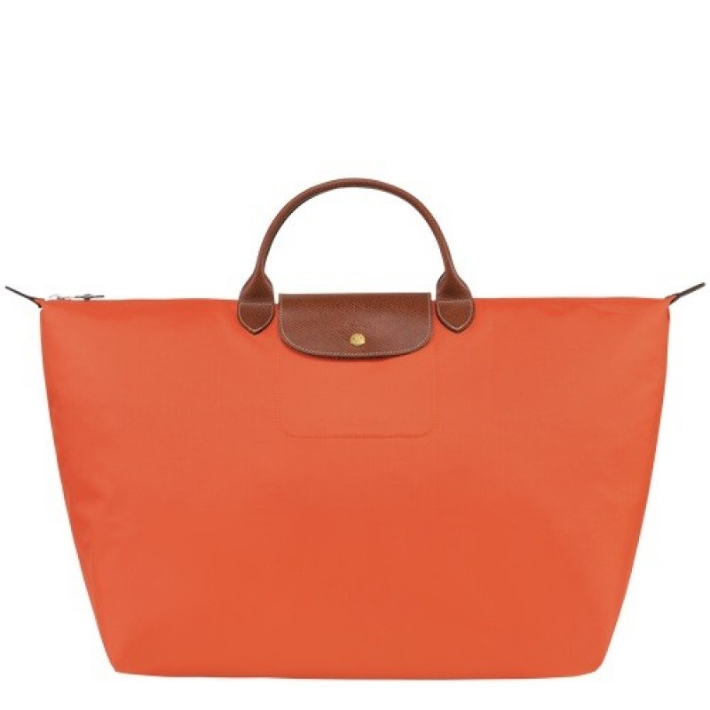 Orange Longchamp Le Pliage Original S Travel Bag | SN-LCMP49359