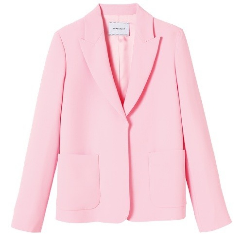 Pale Pink Longchamp Jacket | SN-LCMP48630