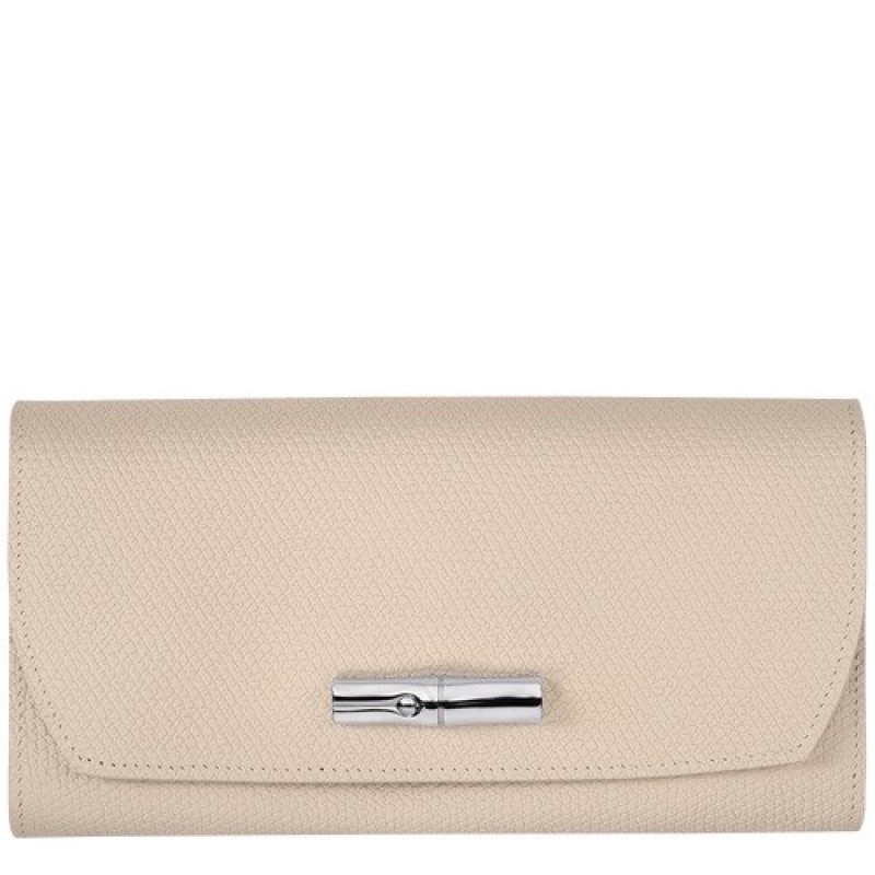 Paper Longchamp Roseau Continental Wallet | SN-LCMP48280