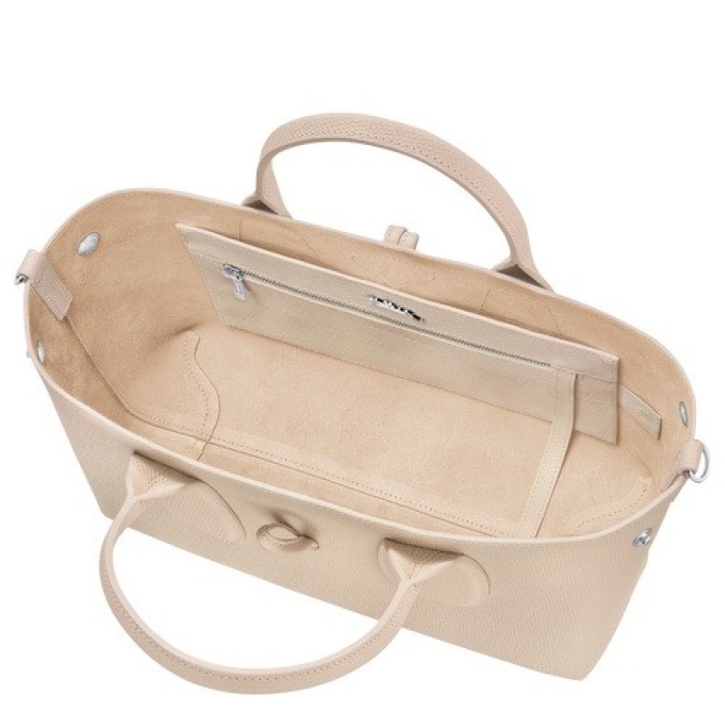 Paper Longchamp Roseau M Handbag | SN-LCMP47769