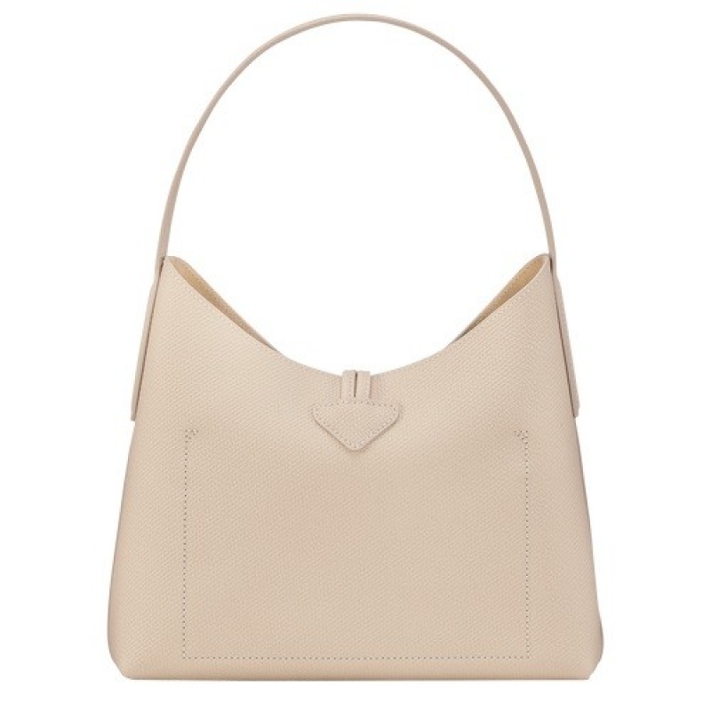 Paper Longchamp Roseau M Hobo Bag | SN-LCMP47996