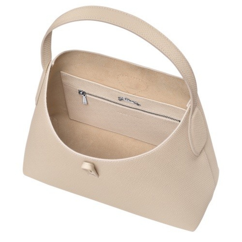 Paper Longchamp Roseau M Hobo Bag | SN-LCMP47996