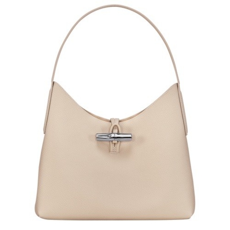 Paper Longchamp Roseau M Hobo Bag | SN-LCMP47996