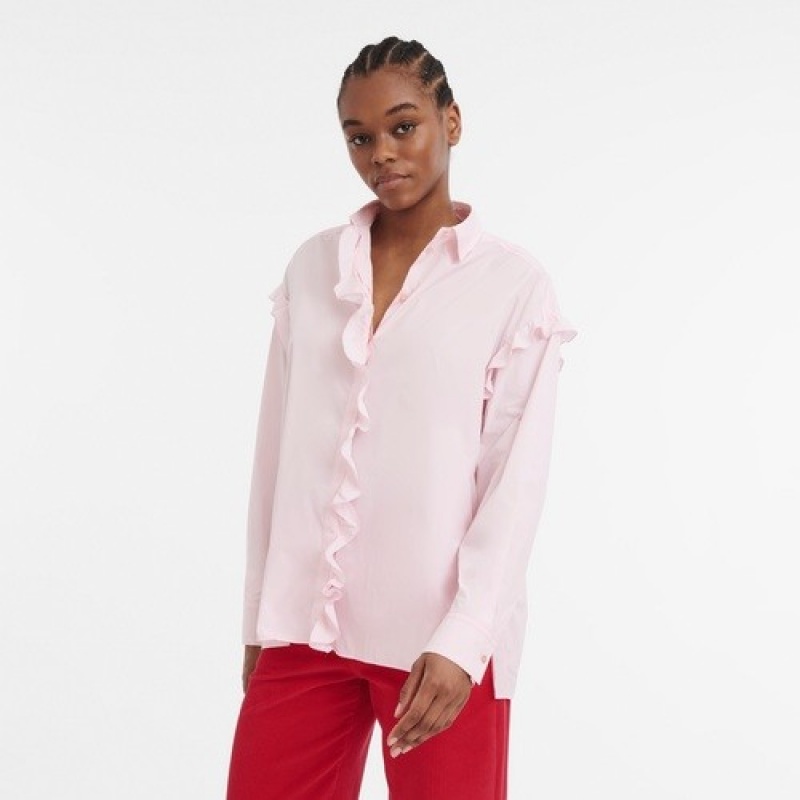 Pink Longchamp Blouse | SN-LCMP48693