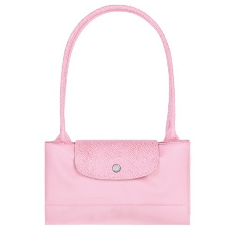 Pink Longchamp Le Pliage Green L Tote Bag | SN-LCMP47973