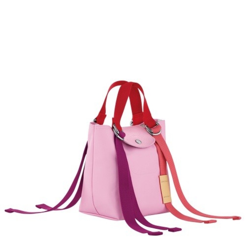 Pink Longchamp Le Pliage Re-play Xs Handbag | SN-LCMP47683