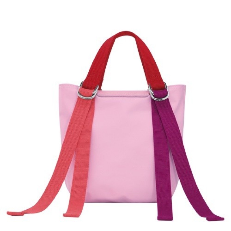 Pink Longchamp Le Pliage Re-play Xs Handbag | SN-LCMP47683