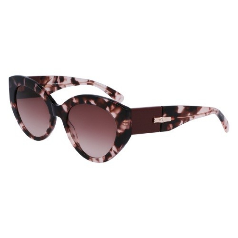 Pink Turquoise Longchamp Sunglasses 7 | SN-LCMP49009