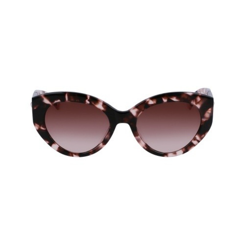 Pink Turquoise Longchamp Sunglasses 7 | SN-LCMP49009