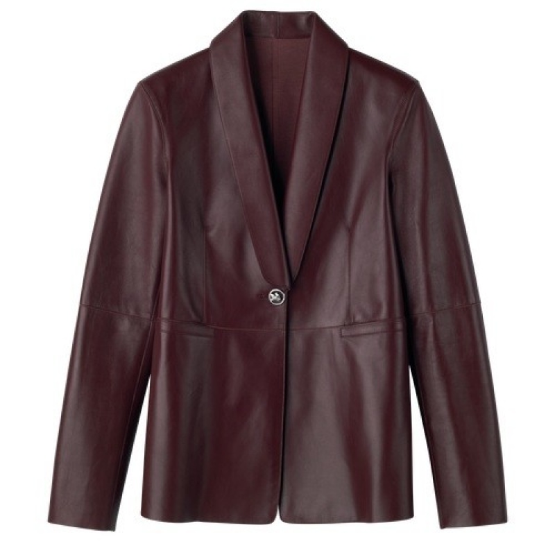 Plum Longchamp Jacket | SN-LCMP48623