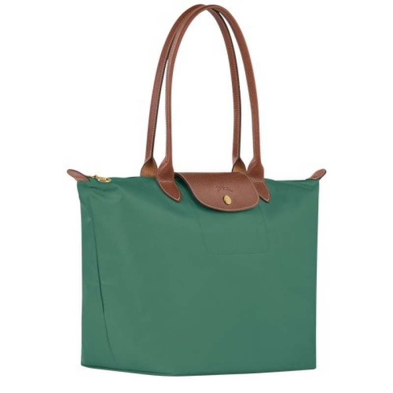 Sage Longchamp Le Pliage Original L Tote Bag | SN-LCMP48046