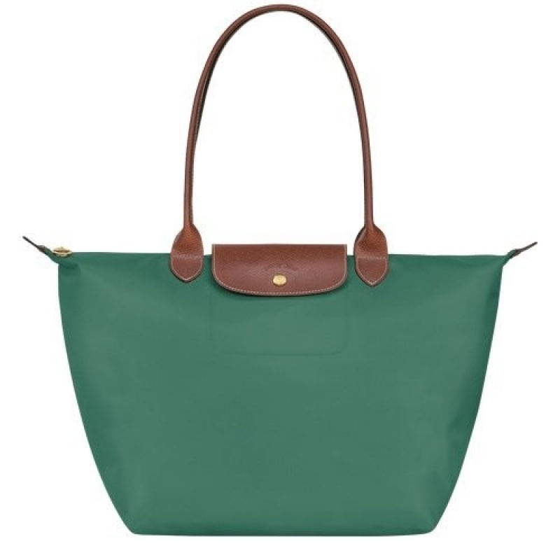 Sage Longchamp Le Pliage Original L Tote Bag | SN-LCMP48046