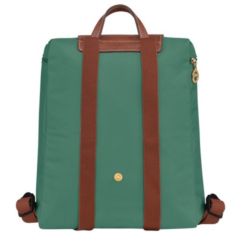 Sage Longchamp Le Pliage Original M Backpack | SN-LCMP49138