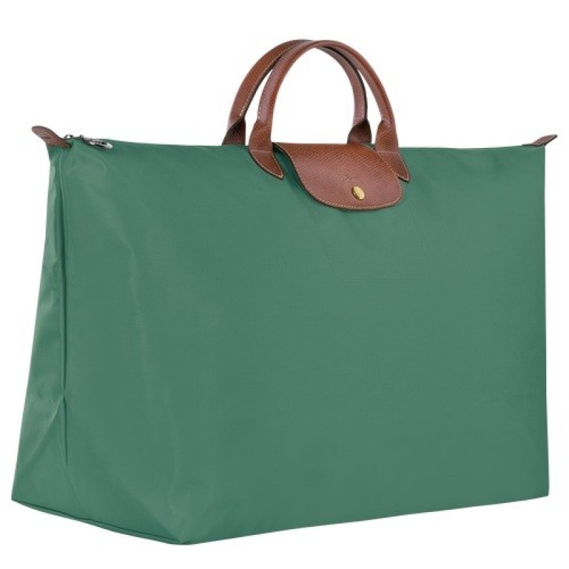 Sage Longchamp Le Pliage Original M Travel Bag | SN-LCMP49351