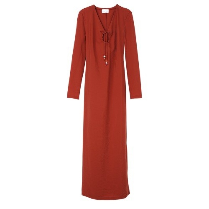 Sienna Longchamp Long Dress | SN-LCMP48662