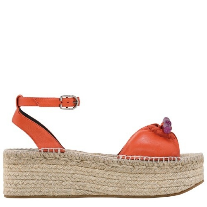 Sienna Longchamp Roseau Wedge Espadrilles | SN-LCMP48828