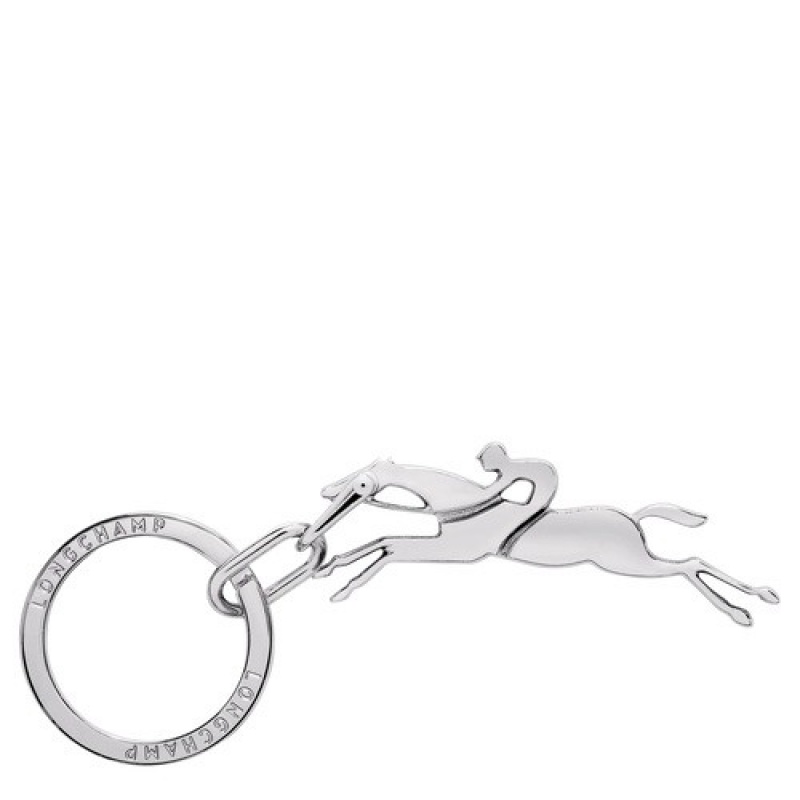 Silver Longchamp Cavalier Key-rings | SN-LCMP49296