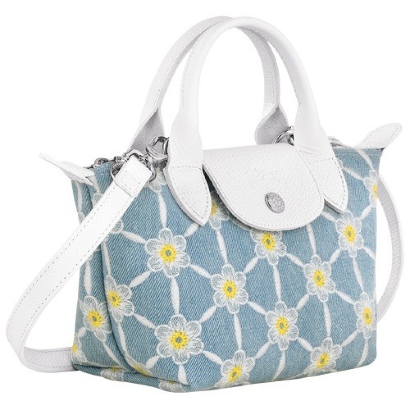 Sky Blue Longchamp Le Pliage Collection Xs Handbag | SN-LCMP47790