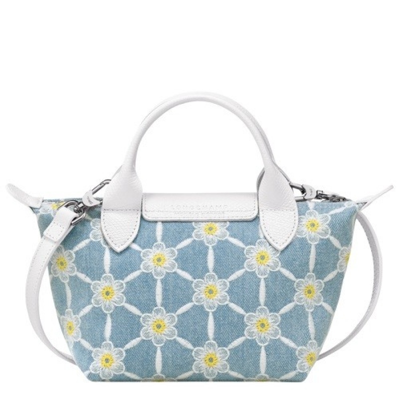 Sky Blue Longchamp Le Pliage Collection Xs Handbag | SN-LCMP47790