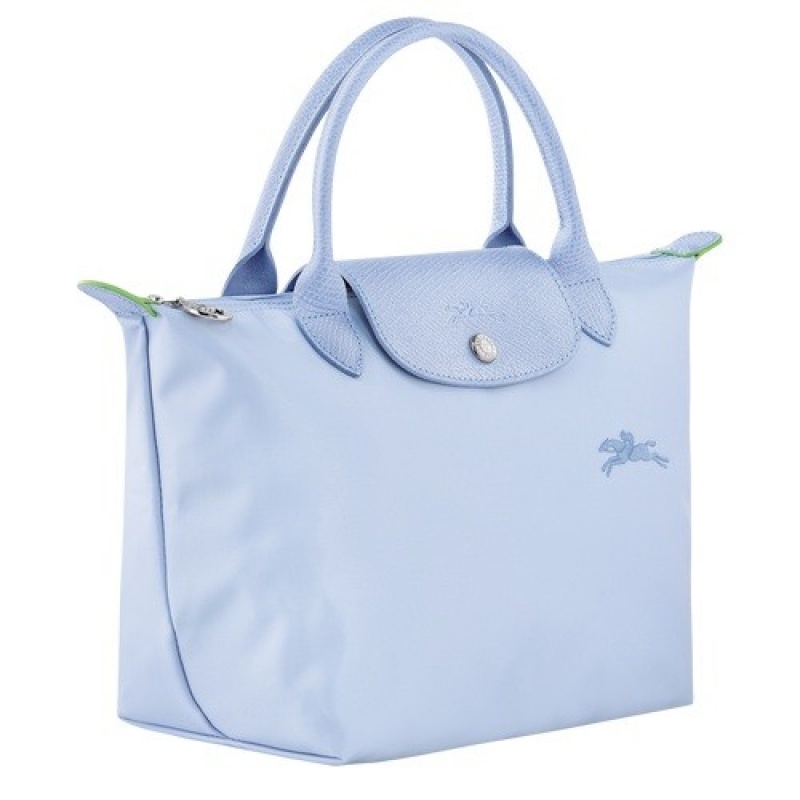 Sky Blue Longchamp Le Pliage Green S Handbag | SN-LCMP47719