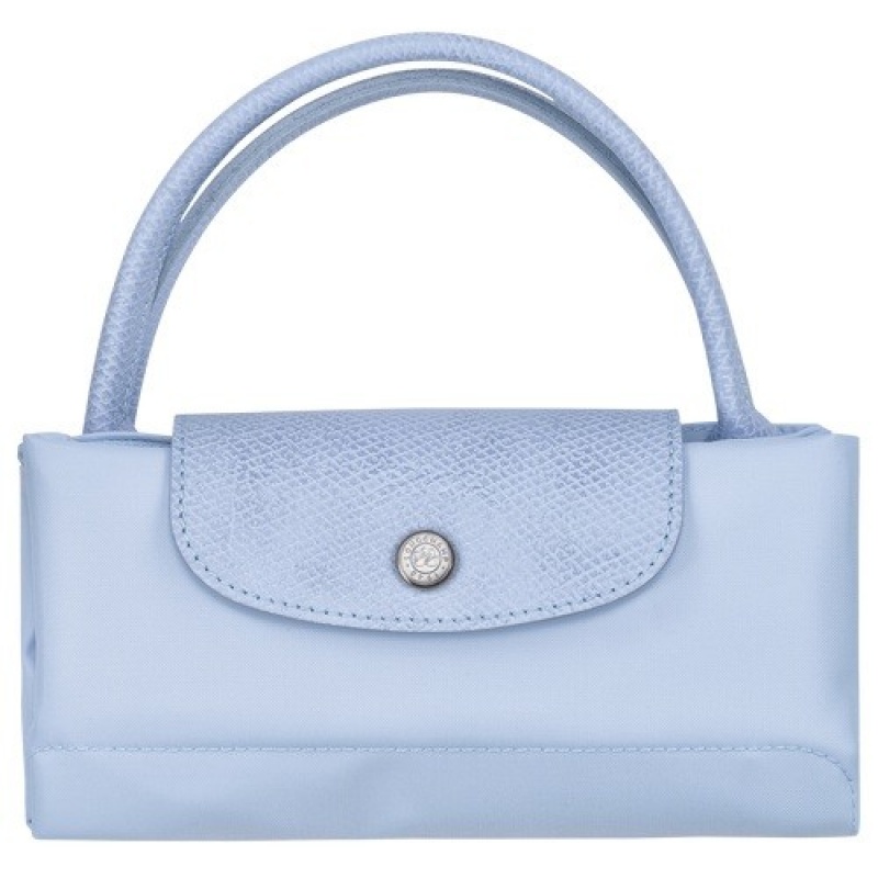 Sky Blue Longchamp Le Pliage Green S Handbag | SN-LCMP47719