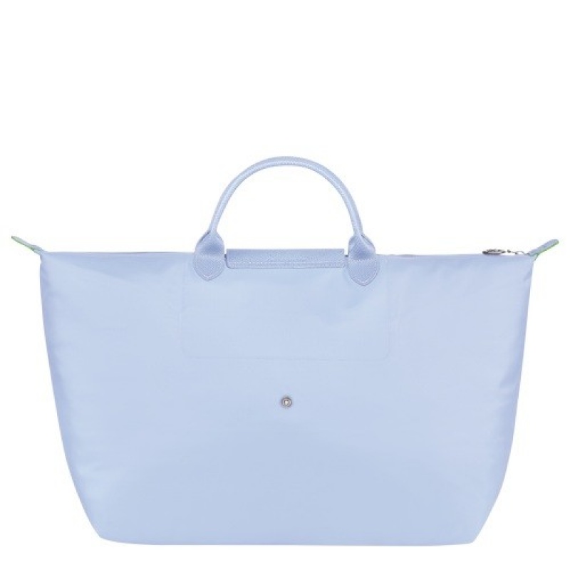 Sky Blue Longchamp Le Pliage Green S Travel Bag | SN-LCMP49305