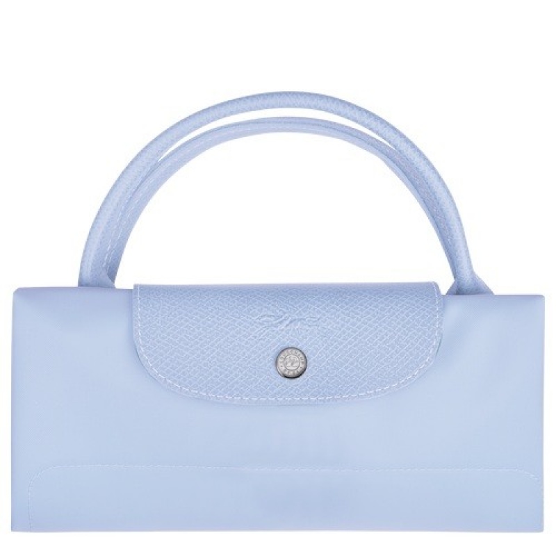 Sky Blue Longchamp Le Pliage Green S Travel Bag | SN-LCMP49305