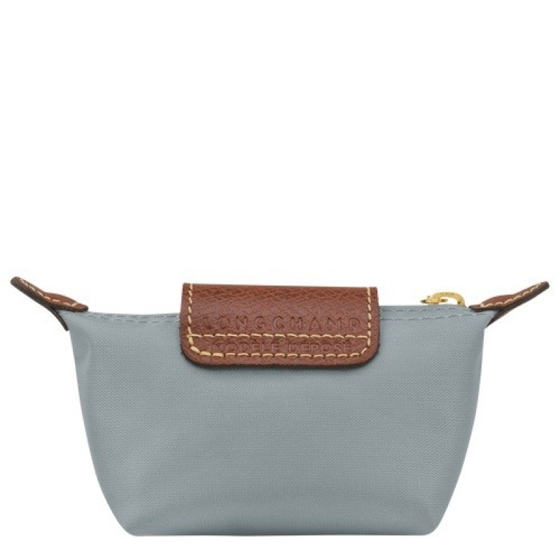 Steel Longchamp Le Pliage Original Coin Purse | SN-LCMP48376