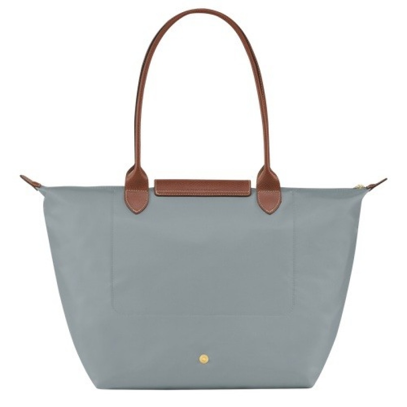 Steel Longchamp Le Pliage Original L Tote Bag | SN-LCMP48048