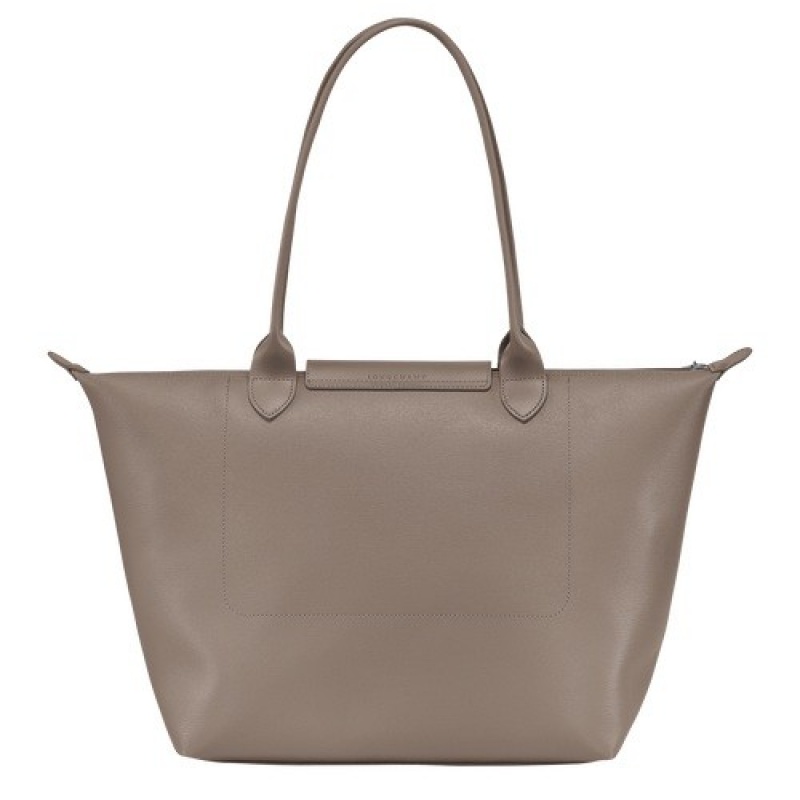 Taupe Longchamp Le Pliage City L Tote Bag | SN-LCMP47955