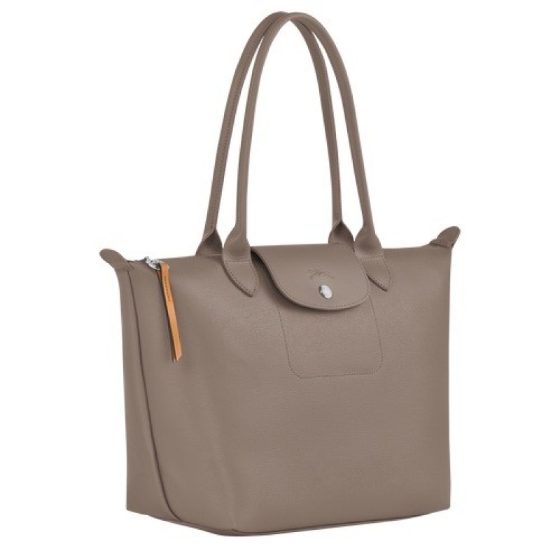 Taupe Longchamp Le Pliage City M Tote Bag | SN-LCMP47951