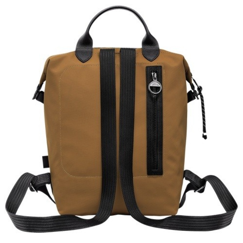 Tobacco Longchamp Le Pliage Energy L Backpack | SN-LCMP49146